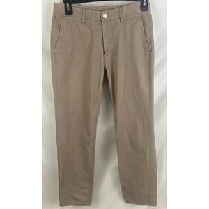 Bonobos Mens Chino Pants‎ Athletic Fit Brown Cotton 31 x 28 (tag 31x30) sm snag